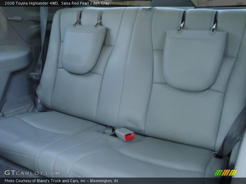 Salsa Red Pearl / Ash Gray 2008 Toyota Highlander 4WD