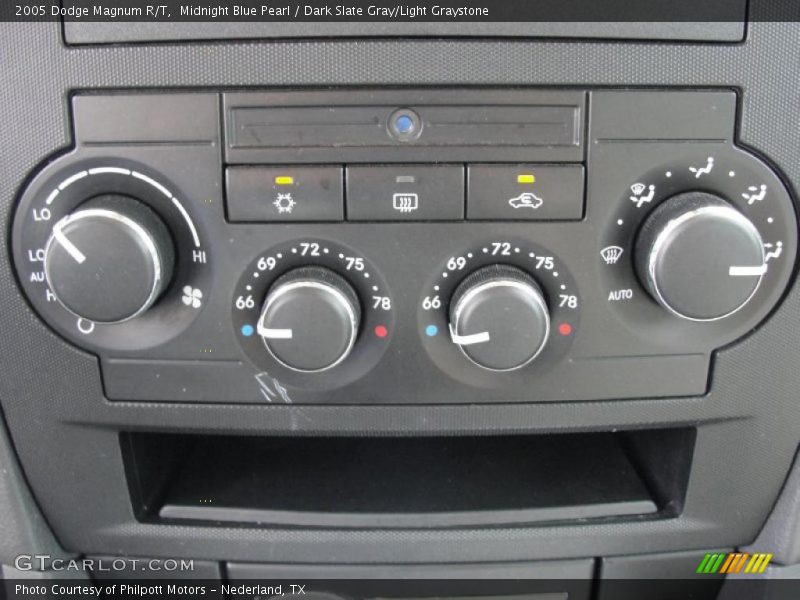 Controls of 2005 Magnum R/T