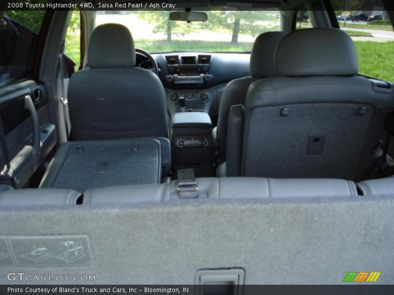 Salsa Red Pearl / Ash Gray 2008 Toyota Highlander 4WD