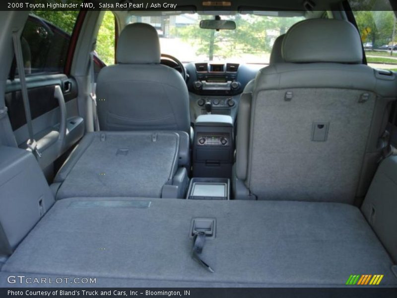 Salsa Red Pearl / Ash Gray 2008 Toyota Highlander 4WD