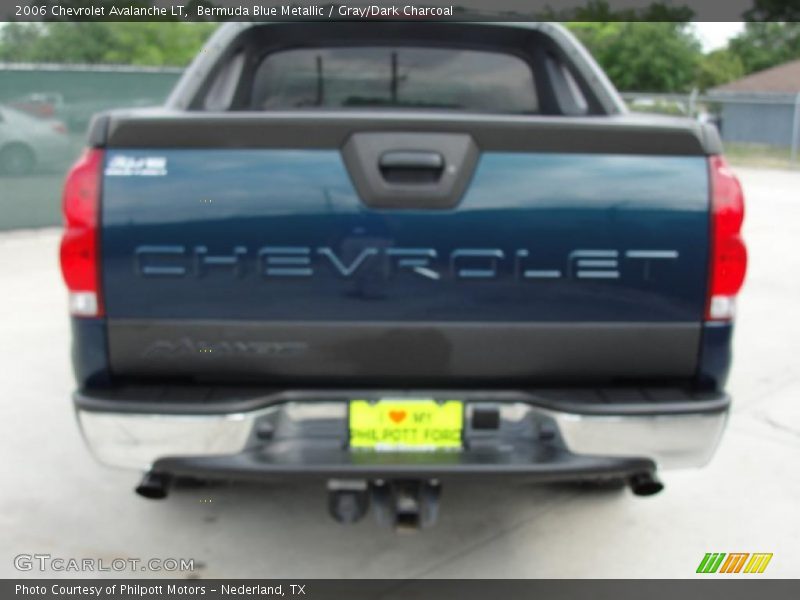 Bermuda Blue Metallic / Gray/Dark Charcoal 2006 Chevrolet Avalanche LT