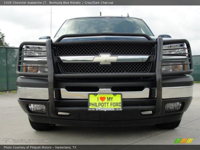 Bermuda Blue Metallic / Gray/Dark Charcoal 2006 Chevrolet Avalanche LT