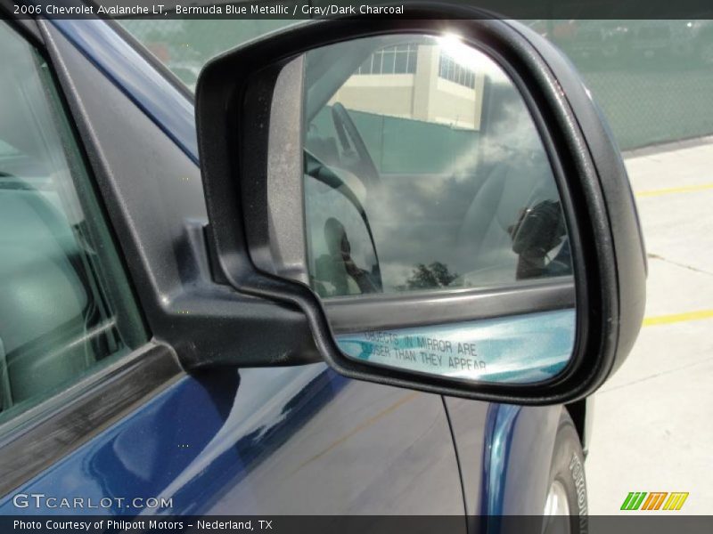 Bermuda Blue Metallic / Gray/Dark Charcoal 2006 Chevrolet Avalanche LT