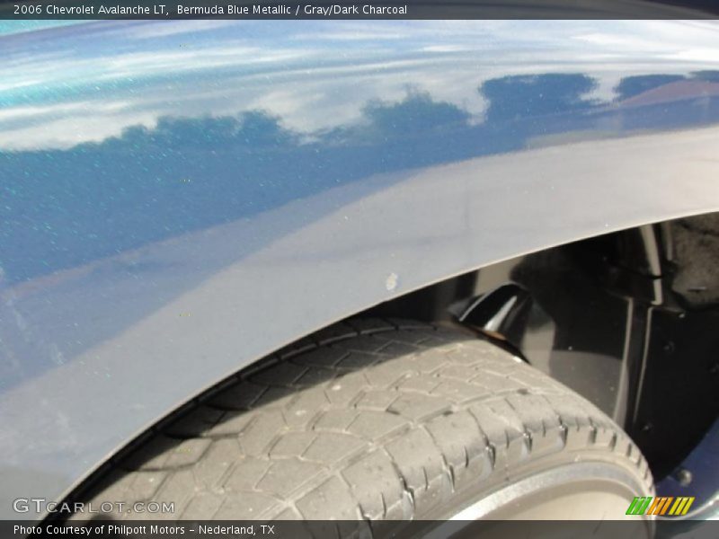 Bermuda Blue Metallic / Gray/Dark Charcoal 2006 Chevrolet Avalanche LT