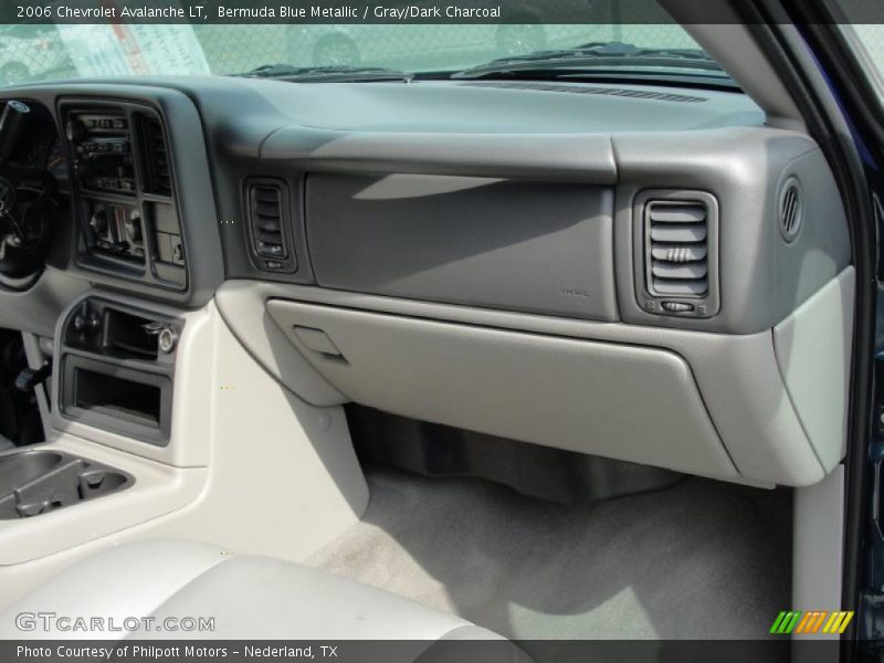 Bermuda Blue Metallic / Gray/Dark Charcoal 2006 Chevrolet Avalanche LT