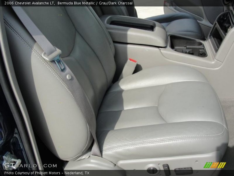 Bermuda Blue Metallic / Gray/Dark Charcoal 2006 Chevrolet Avalanche LT