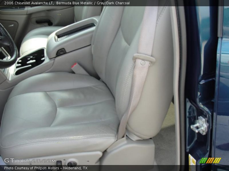Bermuda Blue Metallic / Gray/Dark Charcoal 2006 Chevrolet Avalanche LT