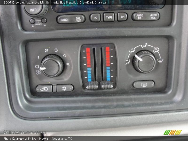 Controls of 2006 Avalanche LT