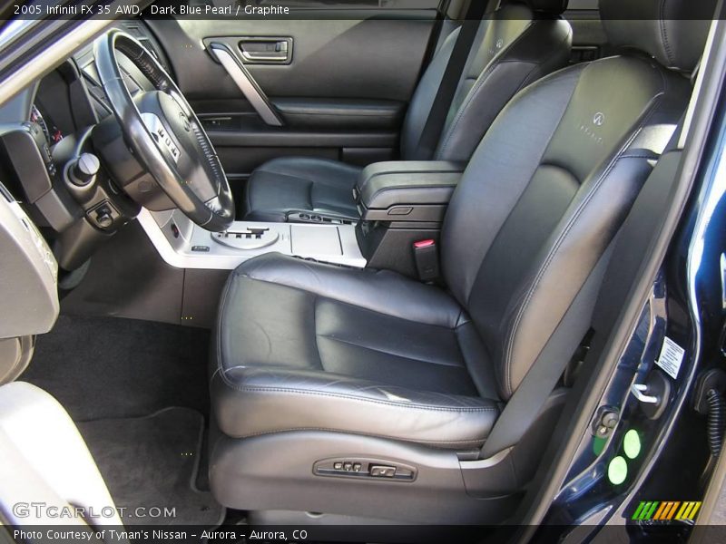 Dark Blue Pearl / Graphite 2005 Infiniti FX 35 AWD