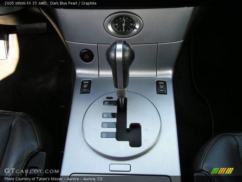 Dark Blue Pearl / Graphite 2005 Infiniti FX 35 AWD