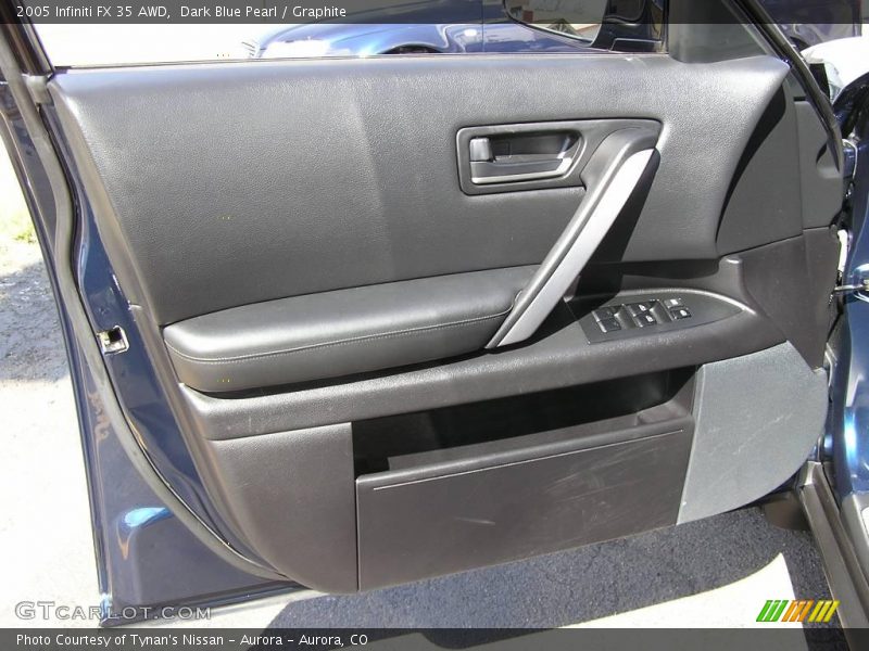 Dark Blue Pearl / Graphite 2005 Infiniti FX 35 AWD