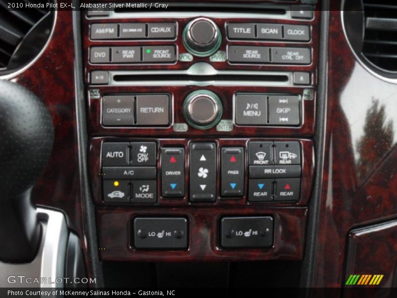 Controls of 2010 Pilot EX-L