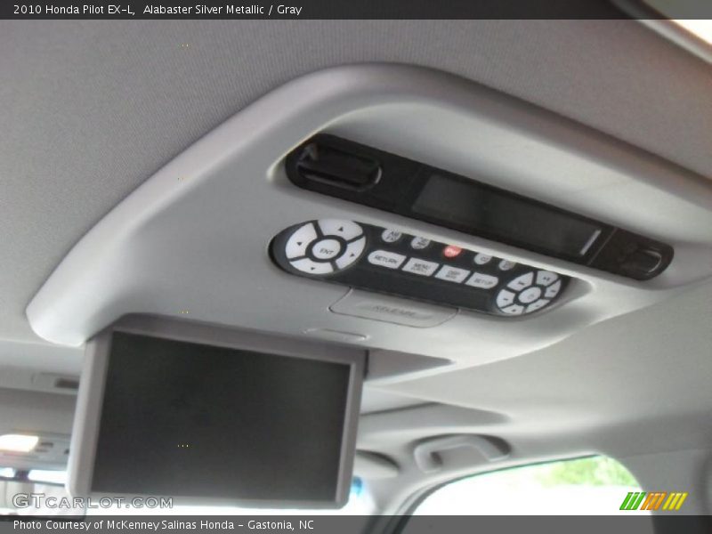 Alabaster Silver Metallic / Gray 2010 Honda Pilot EX-L