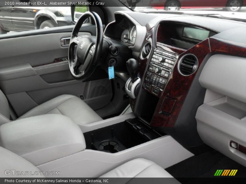  2010 Pilot EX-L Gray Interior