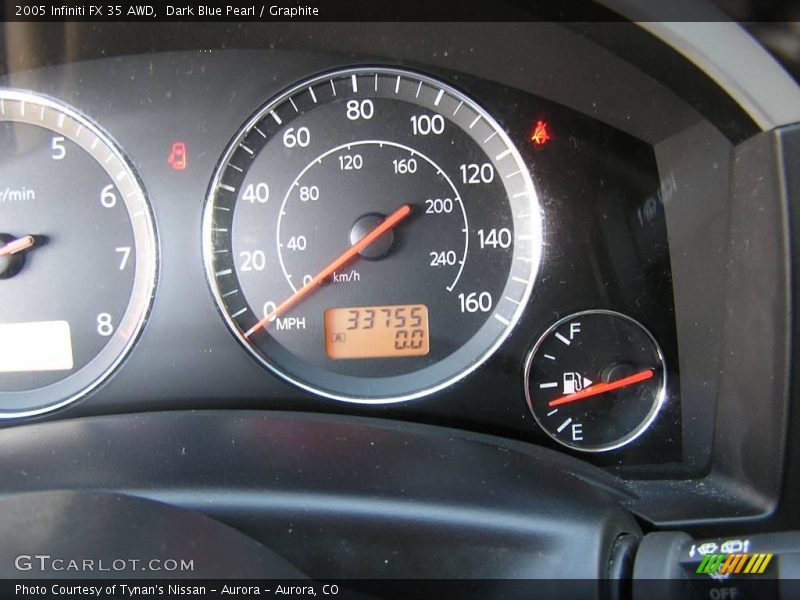 Dark Blue Pearl / Graphite 2005 Infiniti FX 35 AWD