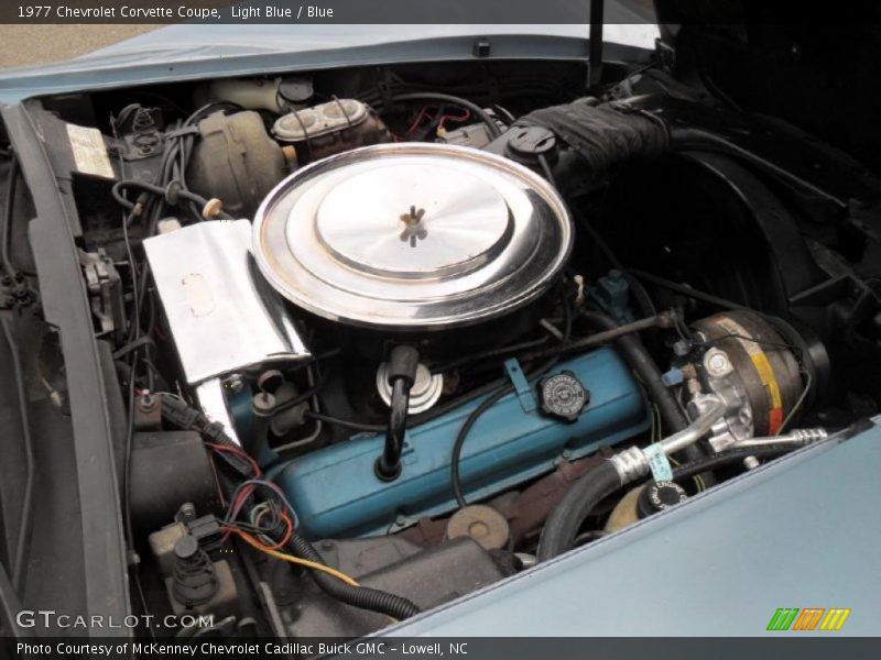  1977 Corvette Coupe Engine - 350 cid OHV 16-Valve V8