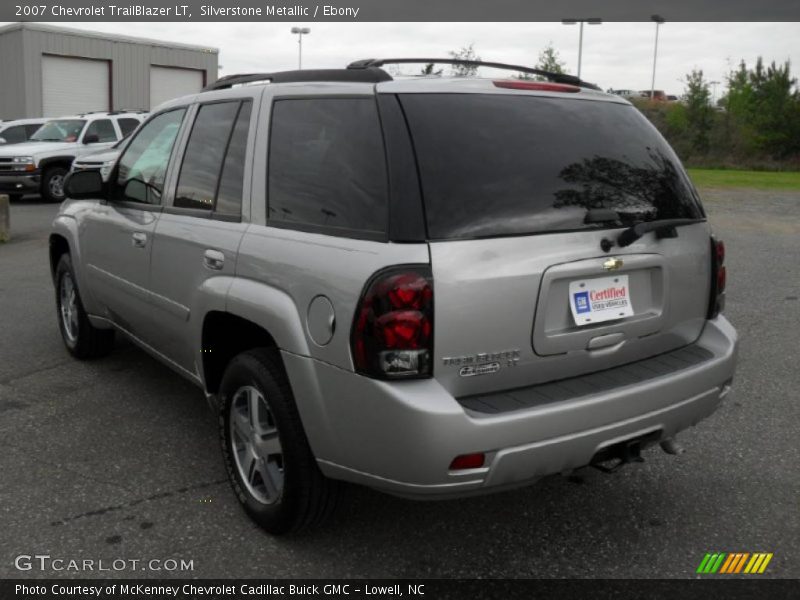 Silverstone Metallic / Ebony 2007 Chevrolet TrailBlazer LT