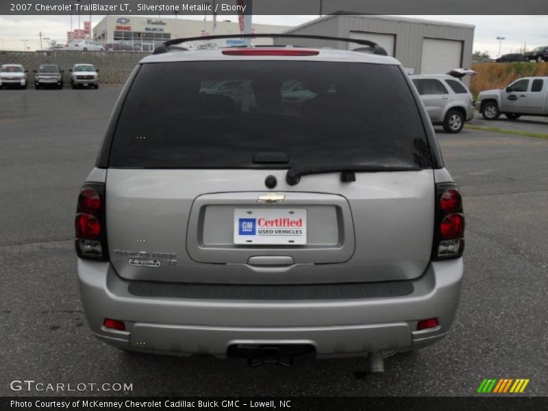 Silverstone Metallic / Ebony 2007 Chevrolet TrailBlazer LT