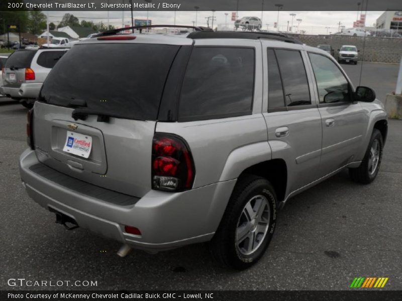 Silverstone Metallic / Ebony 2007 Chevrolet TrailBlazer LT