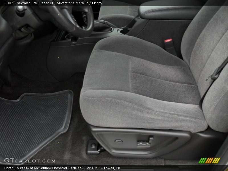Silverstone Metallic / Ebony 2007 Chevrolet TrailBlazer LT