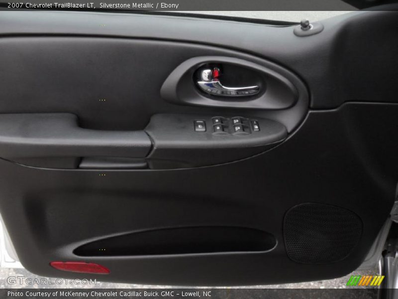 Silverstone Metallic / Ebony 2007 Chevrolet TrailBlazer LT