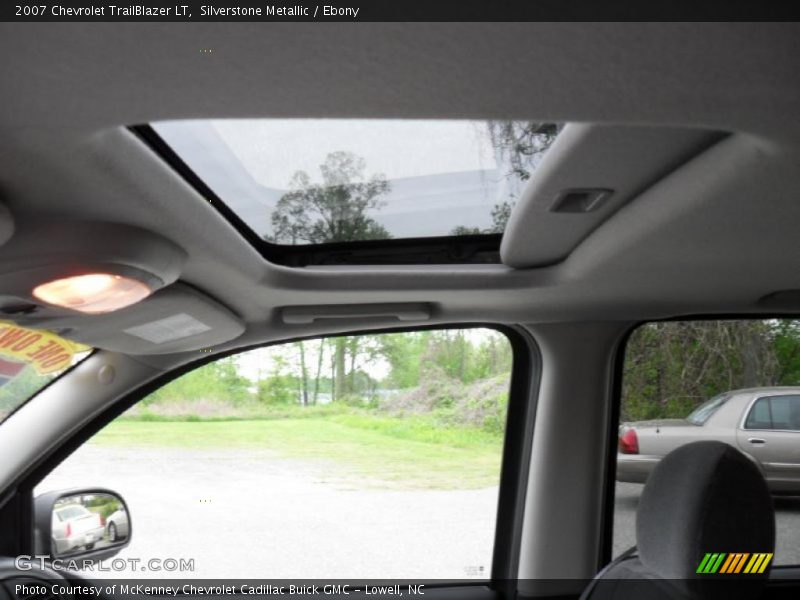 Silverstone Metallic / Ebony 2007 Chevrolet TrailBlazer LT
