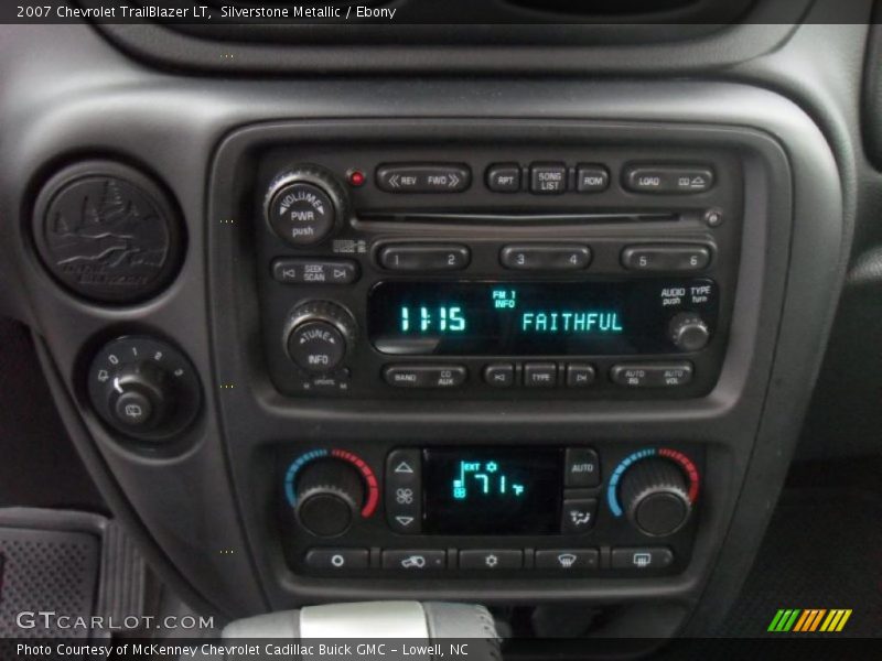 Silverstone Metallic / Ebony 2007 Chevrolet TrailBlazer LT