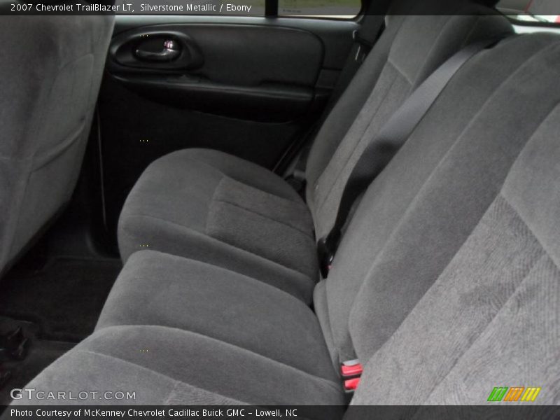 Silverstone Metallic / Ebony 2007 Chevrolet TrailBlazer LT