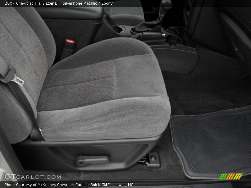 Silverstone Metallic / Ebony 2007 Chevrolet TrailBlazer LT