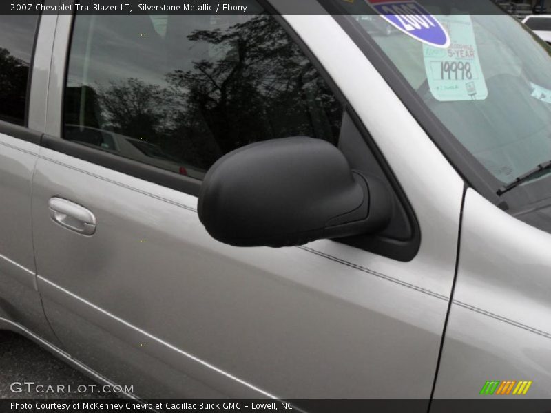 Silverstone Metallic / Ebony 2007 Chevrolet TrailBlazer LT