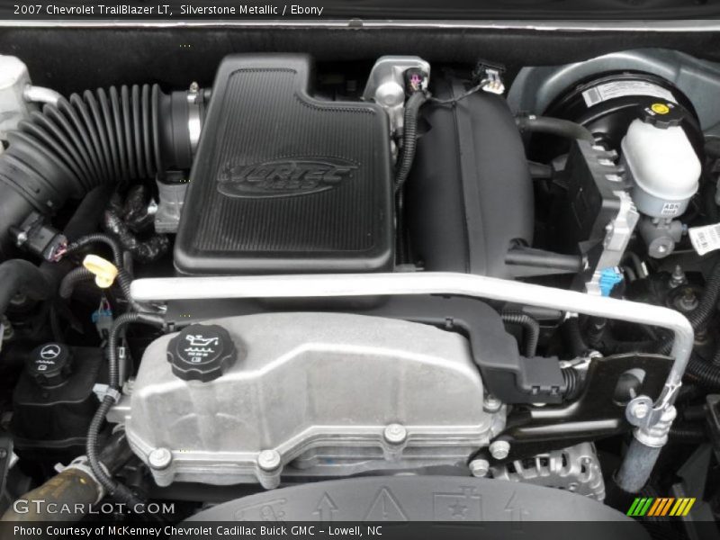 Silverstone Metallic / Ebony 2007 Chevrolet TrailBlazer LT