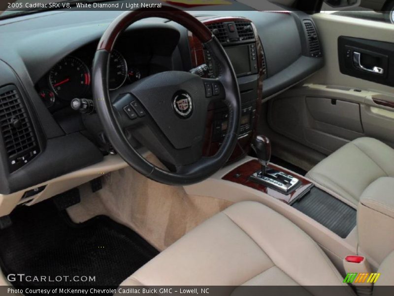 White Diamond / Light Neutral 2005 Cadillac SRX V8