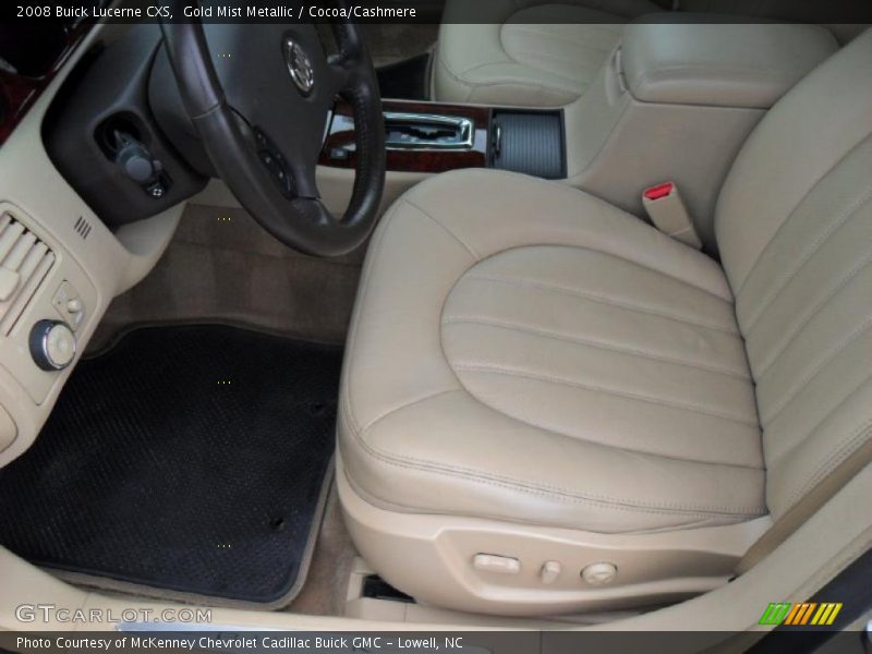 Gold Mist Metallic / Cocoa/Cashmere 2008 Buick Lucerne CXS