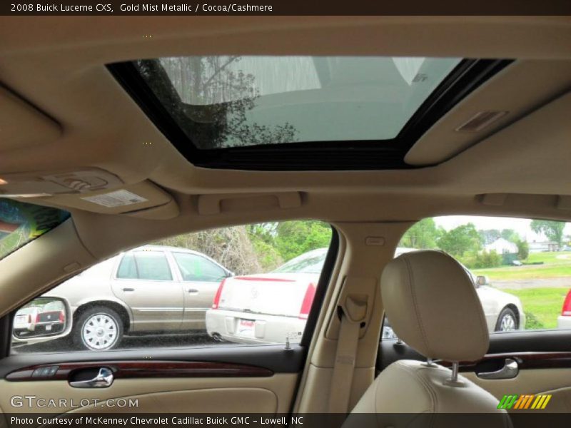 Gold Mist Metallic / Cocoa/Cashmere 2008 Buick Lucerne CXS