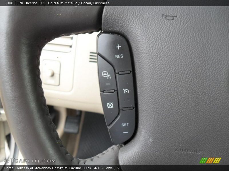 Controls of 2008 Lucerne CXS