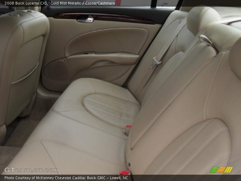 Gold Mist Metallic / Cocoa/Cashmere 2008 Buick Lucerne CXS