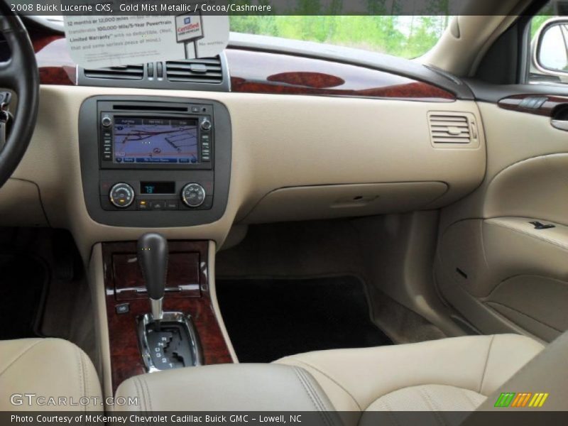 Gold Mist Metallic / Cocoa/Cashmere 2008 Buick Lucerne CXS