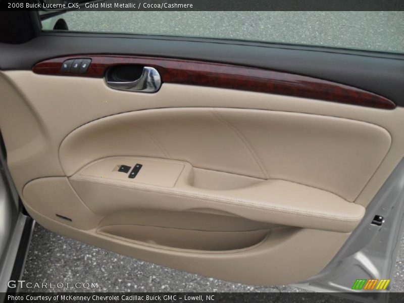 Gold Mist Metallic / Cocoa/Cashmere 2008 Buick Lucerne CXS