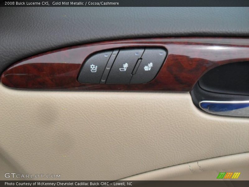 Gold Mist Metallic / Cocoa/Cashmere 2008 Buick Lucerne CXS