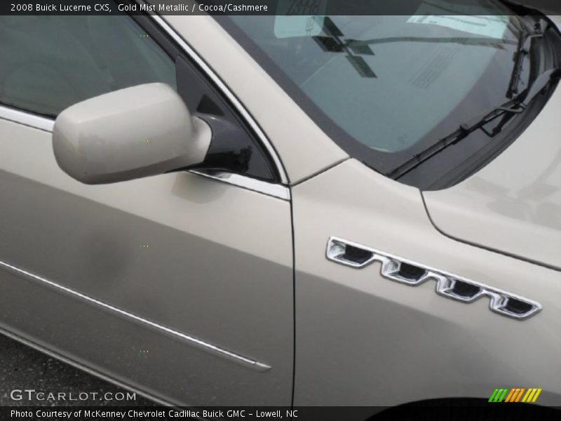 Gold Mist Metallic / Cocoa/Cashmere 2008 Buick Lucerne CXS