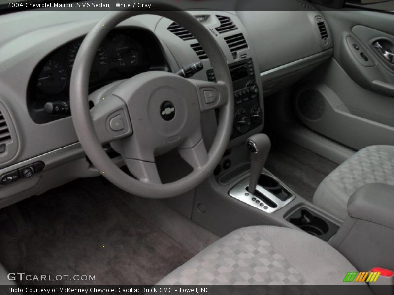 Gray Interior - 2004 Malibu LS V6 Sedan 