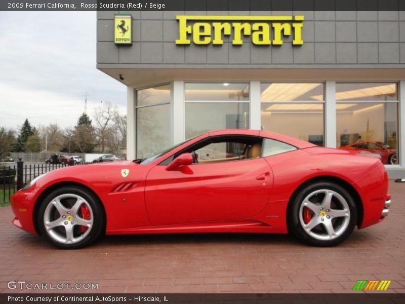  2009 California  Rosso Scuderia (Red)