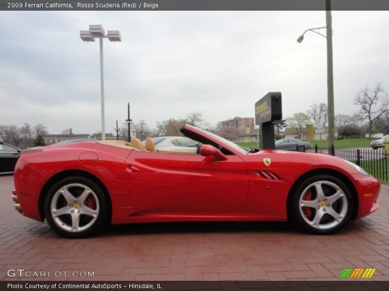  2009 California  Rosso Scuderia (Red)