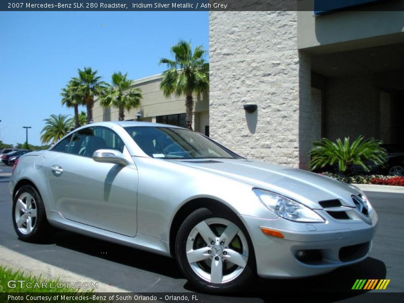 Front 3/4 View of 2007 SLK 280 Roadster