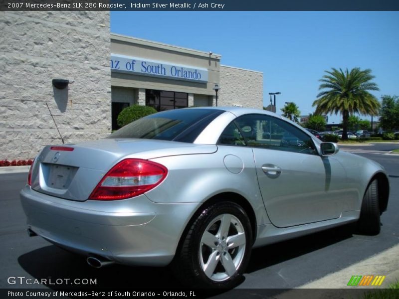 Iridium Silver Metallic / Ash Grey 2007 Mercedes-Benz SLK 280 Roadster