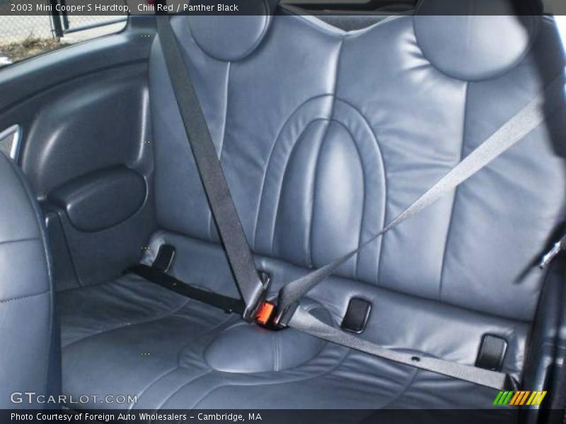 Chili Red / Panther Black 2003 Mini Cooper S Hardtop