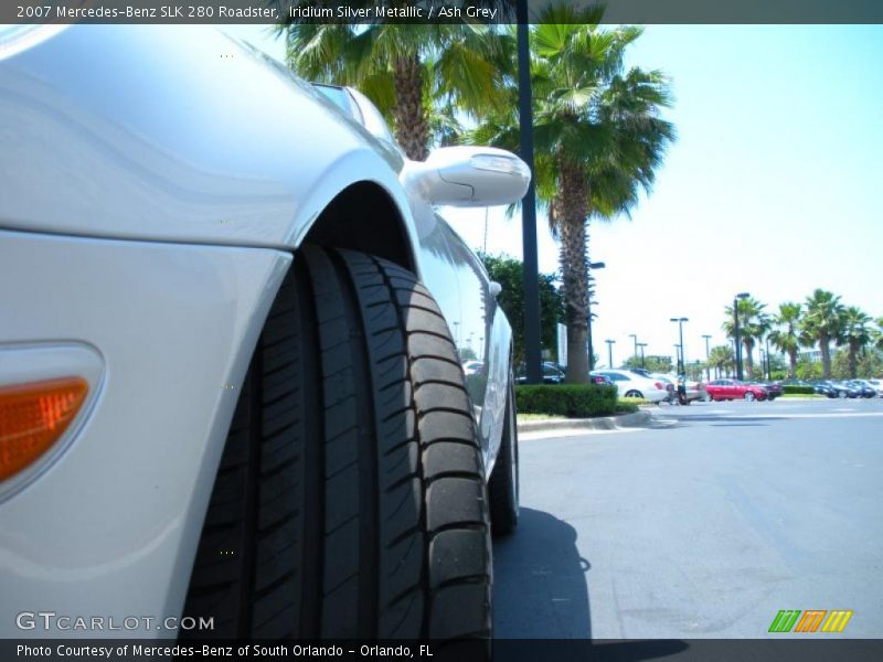 Iridium Silver Metallic / Ash Grey 2007 Mercedes-Benz SLK 280 Roadster