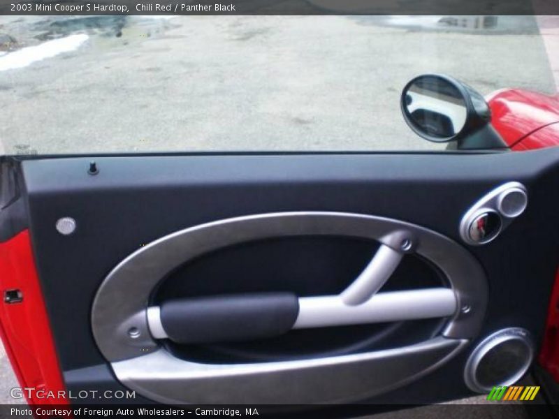 Chili Red / Panther Black 2003 Mini Cooper S Hardtop