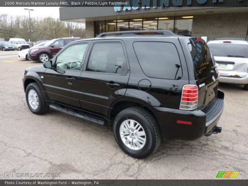 Black / Pebble/Light Parchment 2006 Mercury Mariner Luxury 4WD