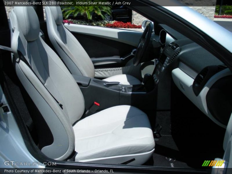 Iridium Silver Metallic / Ash Grey 2007 Mercedes-Benz SLK 280 Roadster